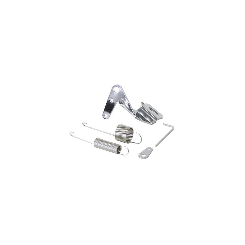 Aeroflow Throttle Cable Bracket Kit w/Return Spring - Chrome