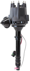 Aeroflow XPRO Ready to Run Distributor - Black Anodised Body with Black Cap (Chevrolet)