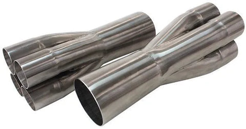 Aeroflow Stainless Steel 4 into 1 Merge Collectors