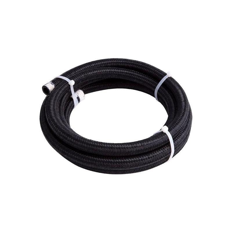 Aeroflow 450 Series Black Braided Lightweight Hose -4AN - 1m