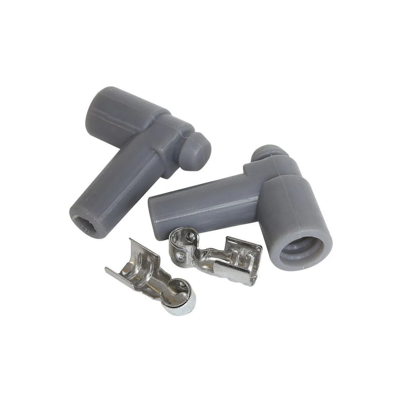 Aeroflow AF4530-3320 90 Deg HEI Boots & Terminals - Grey