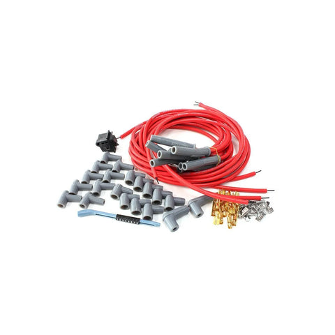 Aeroflow 8.5mm V8 Ignition Lead Set with Boots - Red