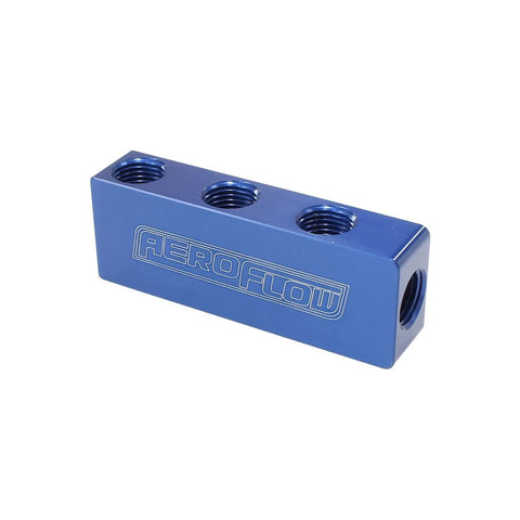 Aeroflow AF456-01-06X Compact Distribution Block 1 In, 6