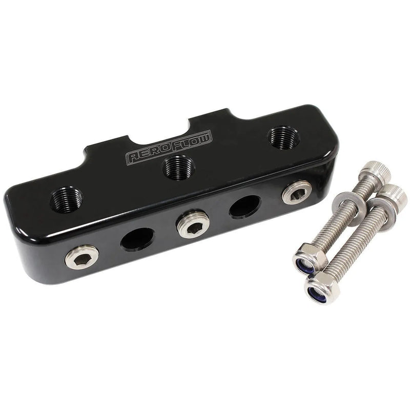 Aeroflow AF456-03X 9 x 3mm NPT Pressure Sensor Block