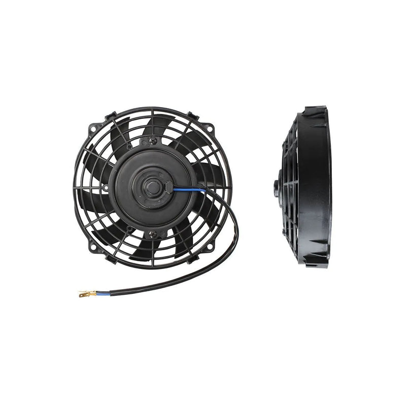 Aeroflow AF49-1017 7" Curved Blade Electric Thermo Fan -
