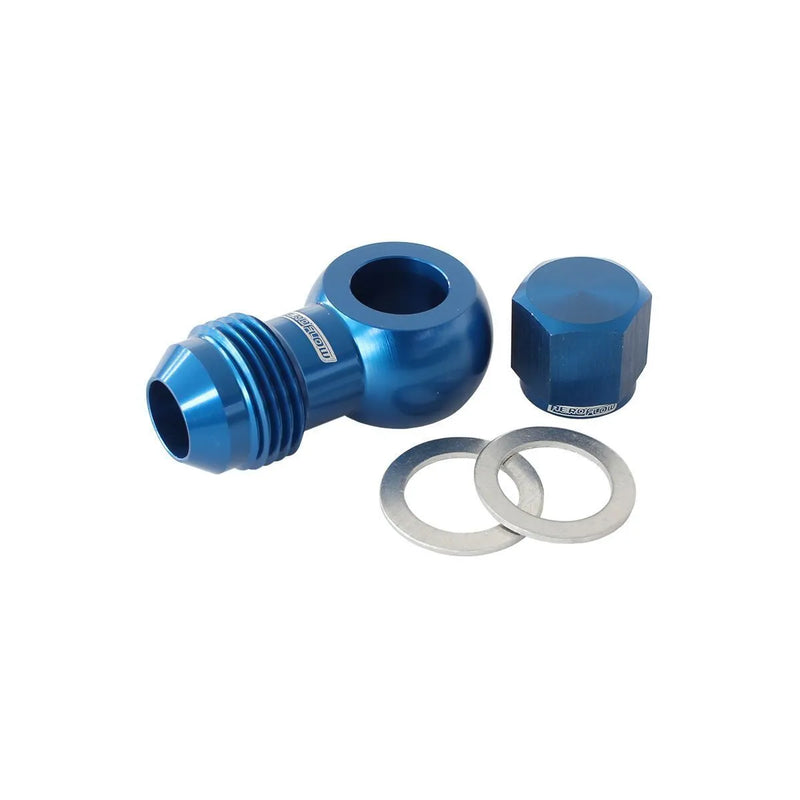 Aeroflow AF49-1035X 90 Deg Fuel Pump Banjo Kit -8AN
