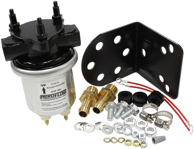Aeroflow AF49-1064-XPX Compact Silver 100 GPH Elec | Kren Offroad NZ