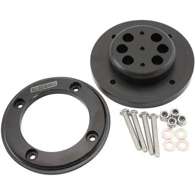 Aeroflow Ignition Wire Firewall Grommet 6 Cylinder Kit Suit 6 x 8.5mm Spark Plug Wires - Black