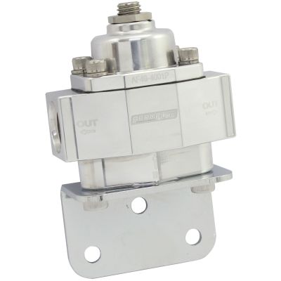 Aeroflow Billet 2-Port Fuel Pressure Regulator with 3/8"