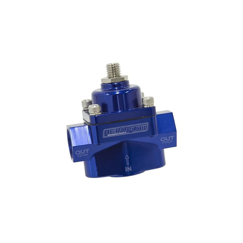 Aeroflow AF49-4001X 1-4 PSI Billet 2-Port Fuel Pressure