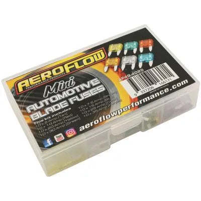 Aeroflow AF49-4025 Bulk Multi Pack Mini Blade Fuses 80