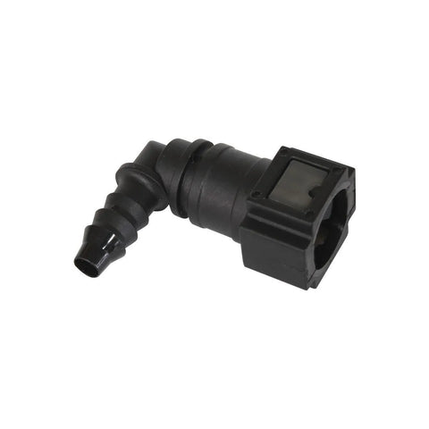 Aeroflow AF49-7002 90 Deg Push On EFI Fitting - 5/16"