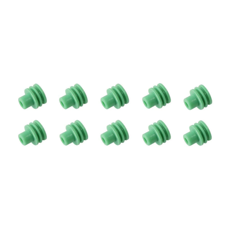 Aeroflow AF49-8541 Weatherpack Wire Seal - Green - 10 Pack