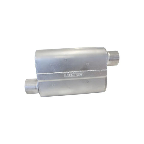 Aeroflow Stainless Steel Offset/Offset Muffler - L 13" x W 10" x H 4.25", 3"