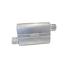 Aeroflow Stainless Steel Offset/Offset Muffler - L 13" x W 10" x H 4.25"