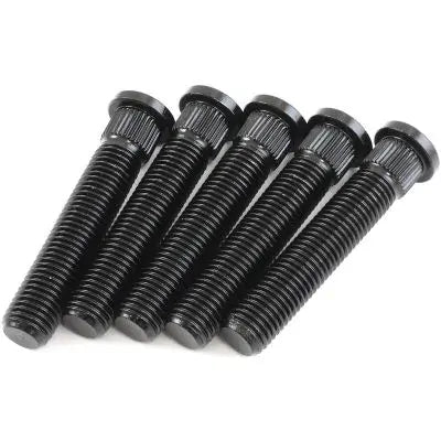 Aeroflow M12 x 1.50mm Wheel Studs - 0.505" Knurl - 63.5mm UHL - 5 Pack (GM Holden Late Model)