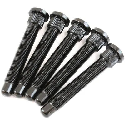 Aeroflow 1/2"-20 Wheel Studs - 0.629" Knurl - 88.8mm UHL - 5 Pack (Ford Models)