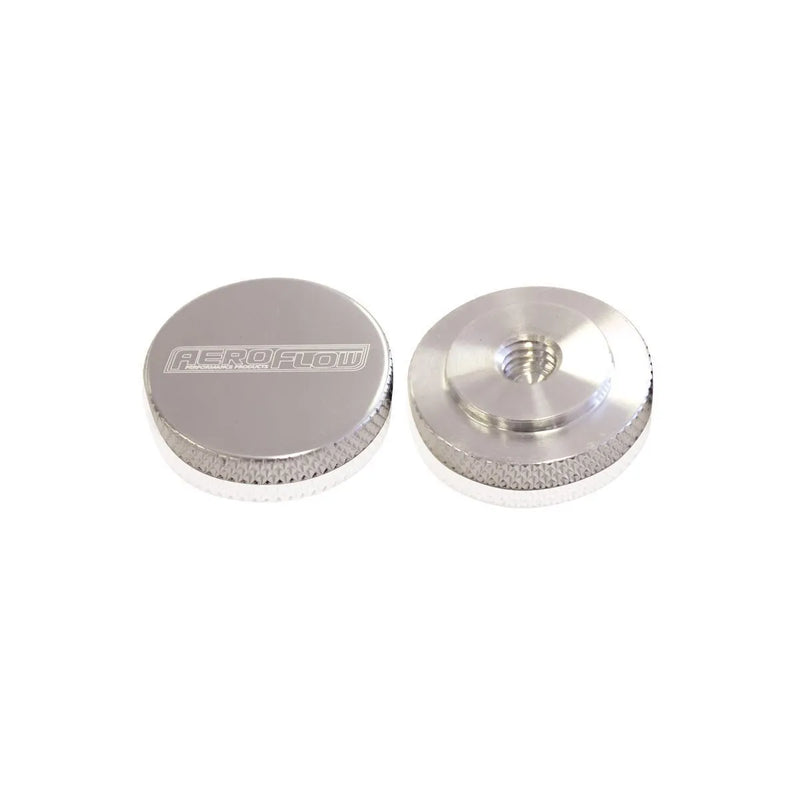 Aeroflow AF55-1002X 1/4" Billet Air Cleaner Female Nut