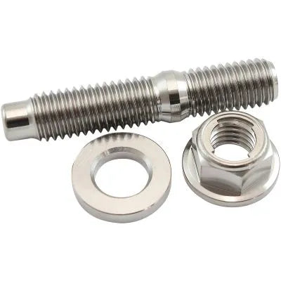 Aeroflow AF55-2017 M10 x 1.50mm Titanium Stud Locking Hex