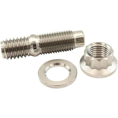 Aeroflow AF55-3010 7/16" Titanium Stud Nut and Washer Kit