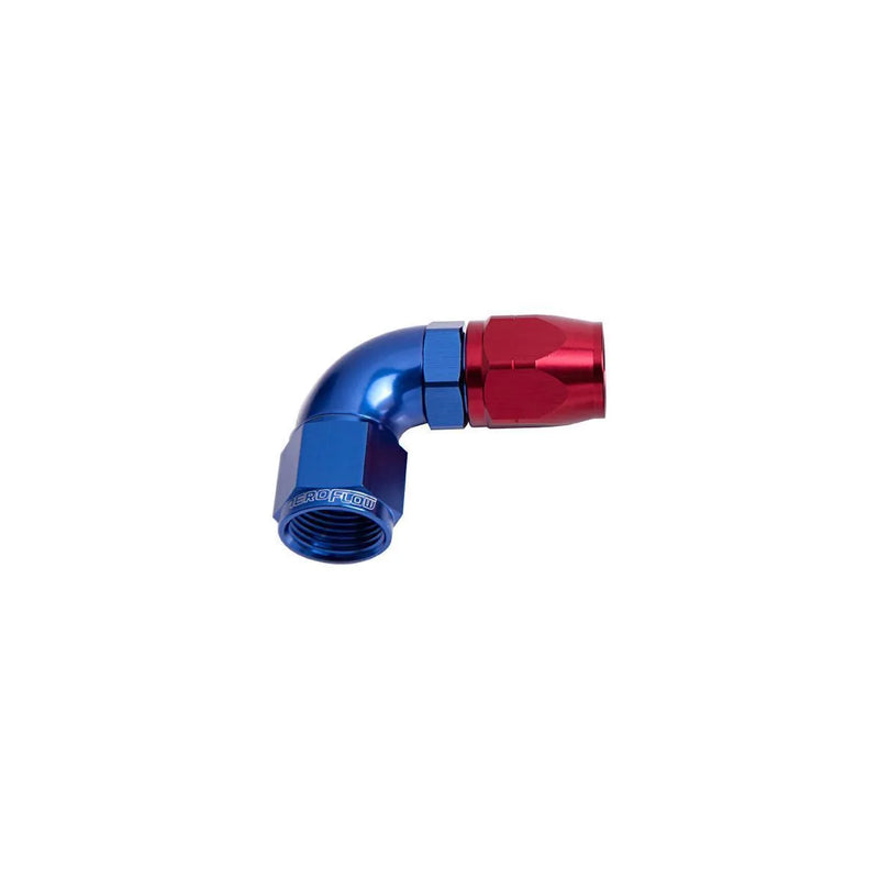 Aeroflow AF553-20X 90 Deg Full Flow Swivel Hose End -20AN