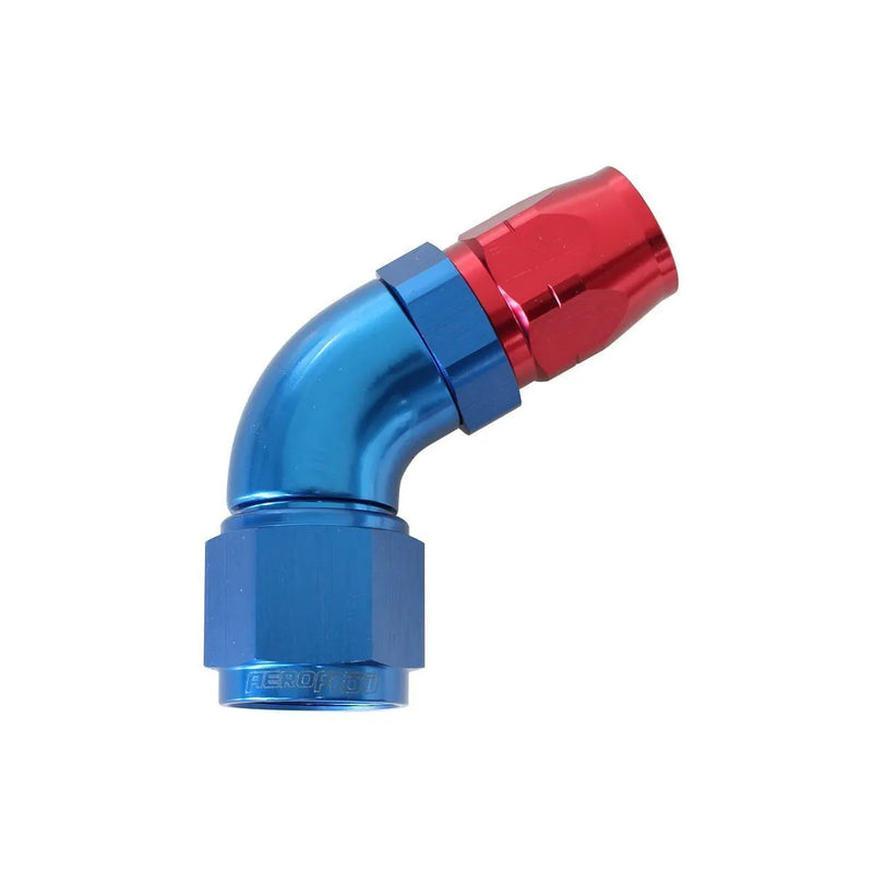 Aeroflow AF558-08-10X 60 Deg Full Flow Stepped Hose End