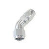 Aeroflow 45 Deg -4AN Full Flow Teflon Hose End