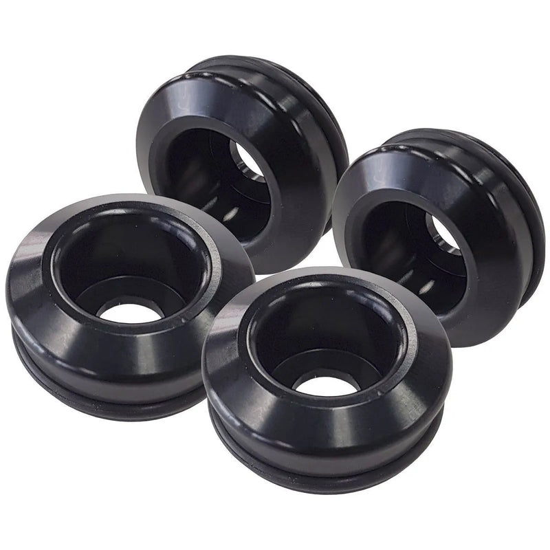 Aeroflow AF59-2122 4 x Fuel Injector Inserts - Black