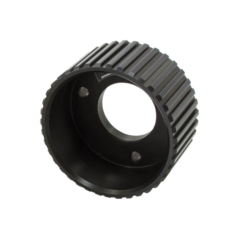 Aeroflow Short Crank Gilmer Pulley - Black Anodised (SB/BB Chev)