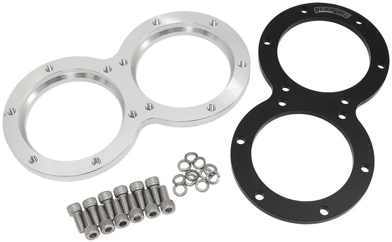 Aeroflow AF59-4244D Alloy Weld In Dual 40mm Fuel Pump Conversion Hanger
