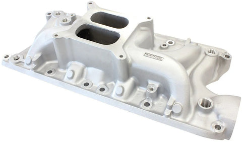 Aeroflow AF6010-2000 Street Dual Plane Intake Manifold - Natural Cast Finish (SB Ford 289-302 Windso