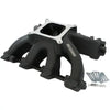 Aeroflow Cathedral Port Carburettor Hi Rise Single Plane Non-EFI Intake Manifold (GM LS) - Black Finish