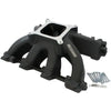 Aeroflow Cathedral Port Carburettor Hi Rise Single Plane Non-EFI Intake Manifold (GM LS) - Black Finish