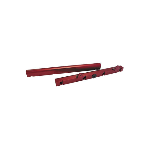 Aeroflow EFI Fuel Rail Line Kit - Red (GM LS1)