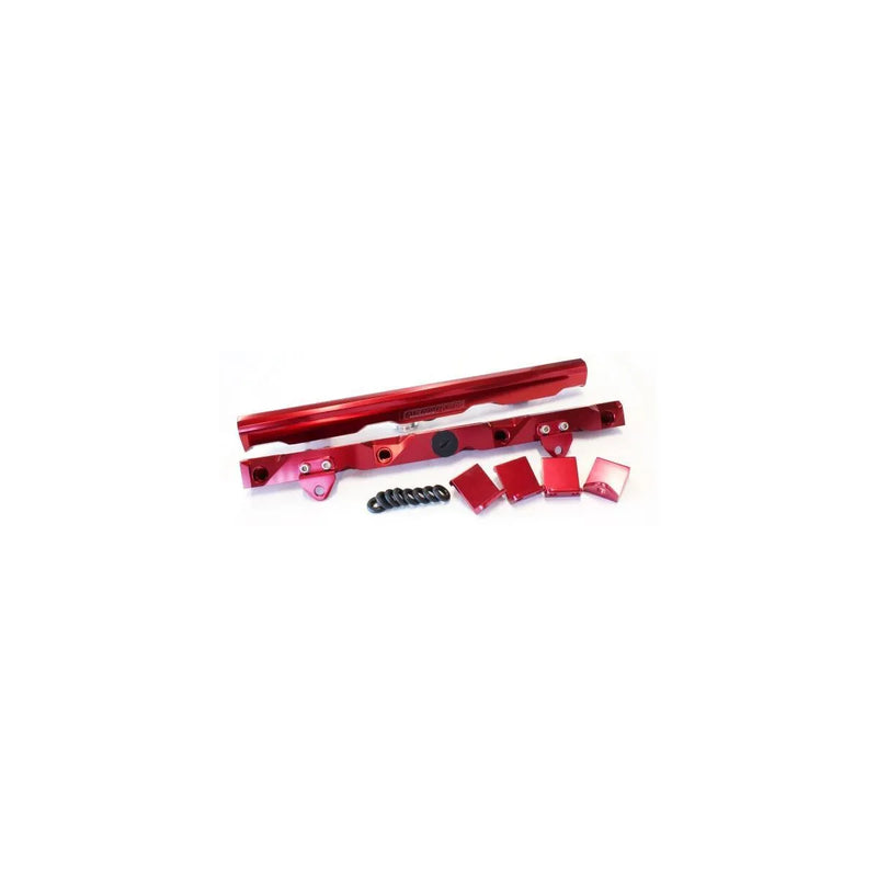 Aeroflow EFI Fuel Rail Line Kit - Red (GM LS7)