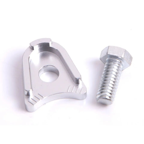 Aeroflow Billet Distributor Hold Down Clamp - Silver (Ford 289-351W)