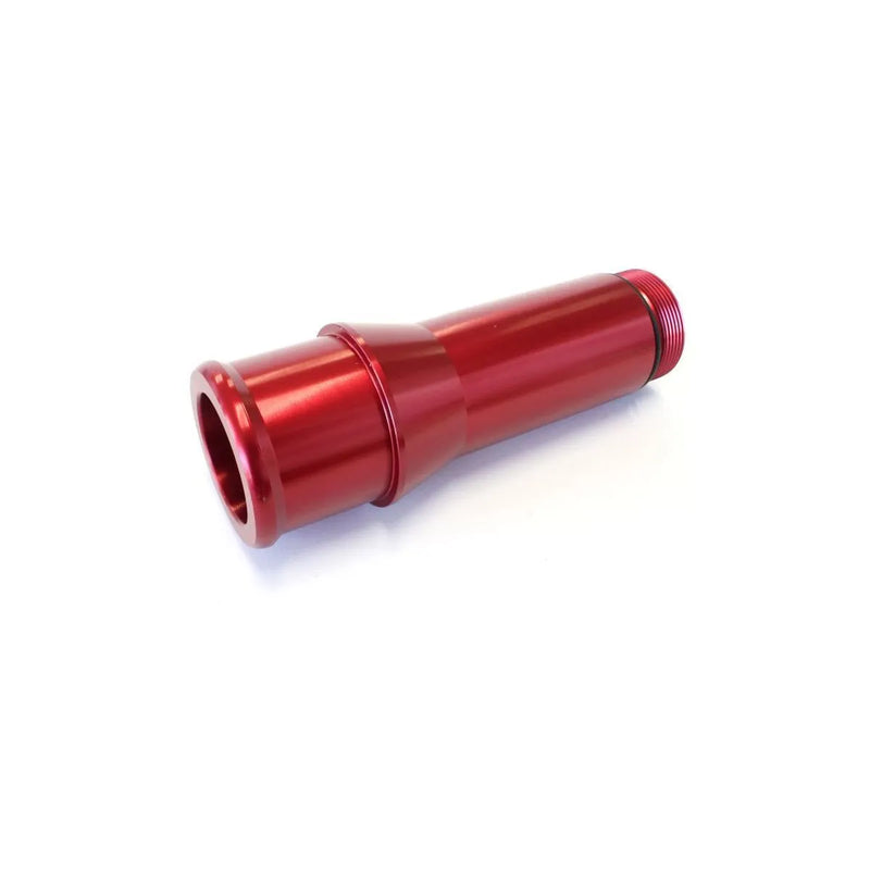 Aeroflow 1.5" OD Radiator Hose Adapter - 4.5" Long - Red