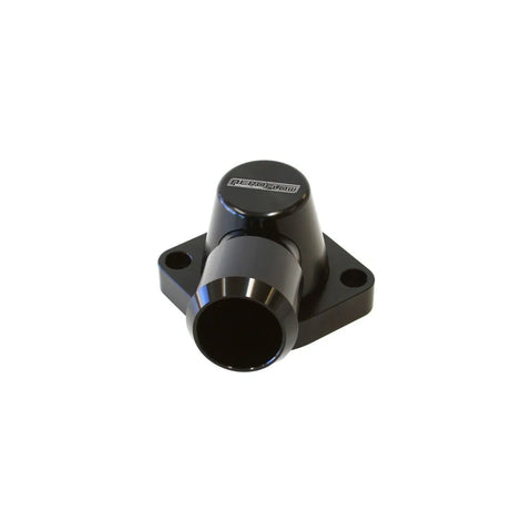Aeroflow Swivel Billet Thermostat Housing (GM LS) Black