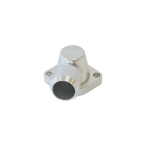 Aeroflow Swivel Billet Thermostat Housing - Silver (GM LS3)