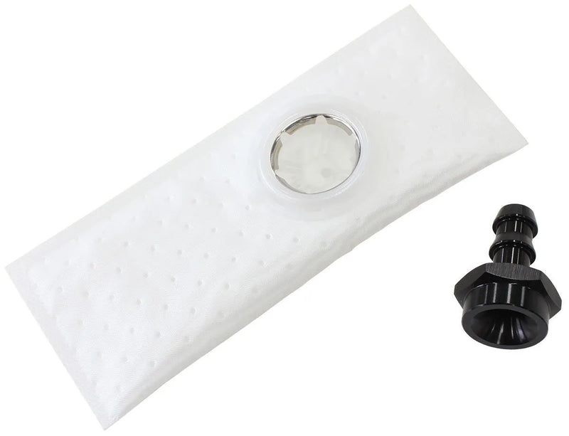 Aeroflow AF64-2171BLK Fuel Pump Inlet Filter Screen Adapter Kit