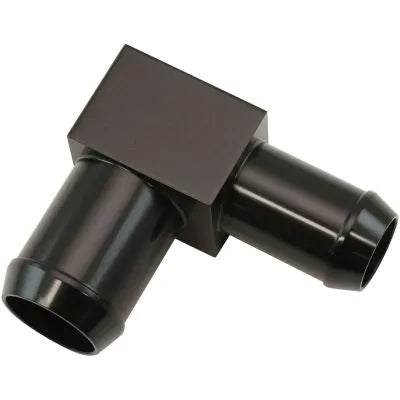 Aeroflow AF64-2201BLK Breather Adapter 90 Degree (GM LS3)
