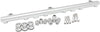 Aeroflow Billet EFI Fuel Rail - Silver (Nissan RB25)