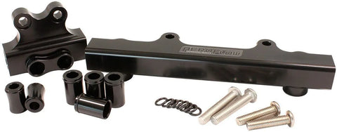 Aeroflow Billet EFI Fuel Rails - Black (Mazda 4/5) — fits Mazda 5
