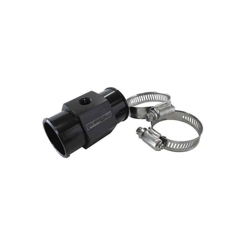 Aeroflow Radiator Hose Temperature Sender Adapter - Black