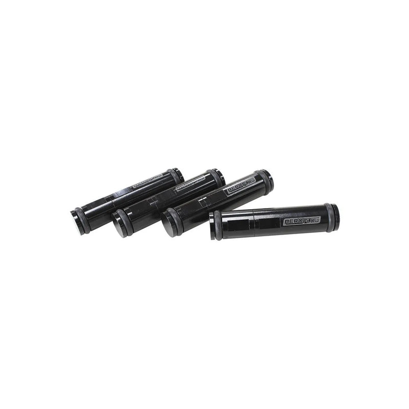Aeroflow Fuel Injector Blanking Inserts - Black - 4 Pack