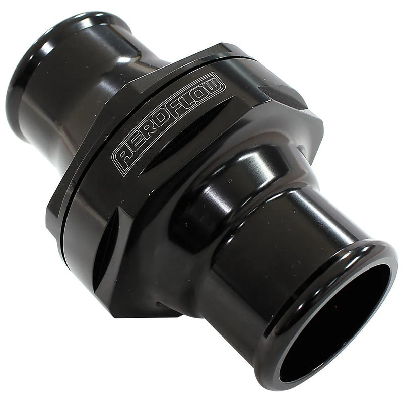 Aeroflow Inline Thermostat Housing 1.5" - 38mm Hose - Black
