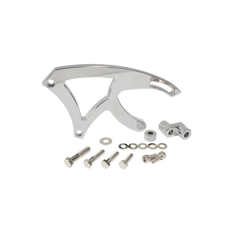 Aeroflow Billet Aluminium Power Steering Bracket (302-351C Passenger) Polished