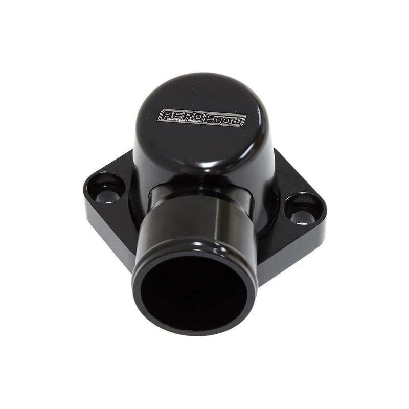 Aeroflow 429 - 460 Swivel Thermostat Housing - Black (Ford BB)