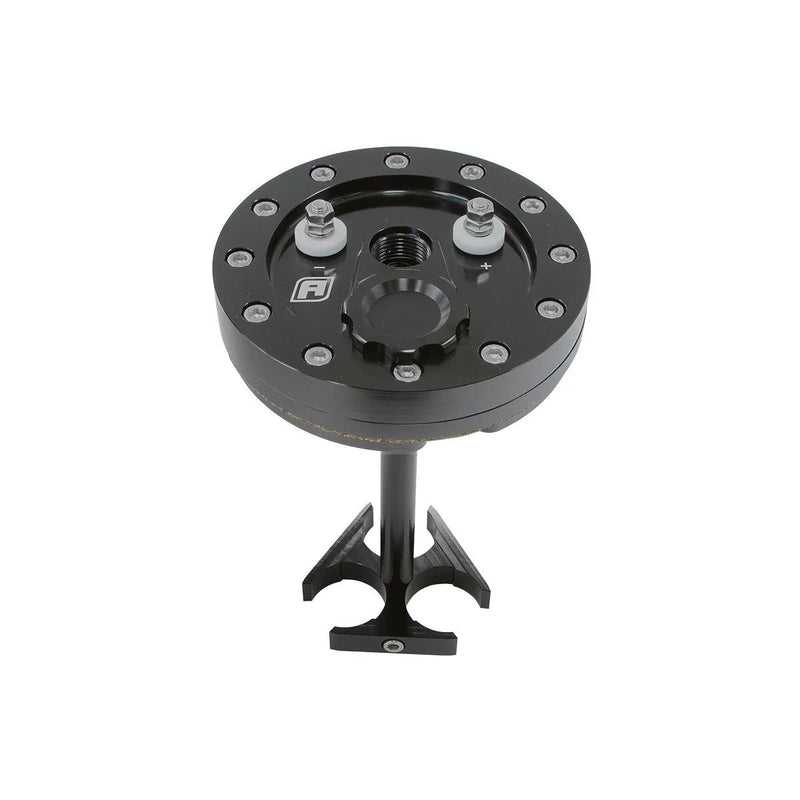 Aeroflow 39mm Triple Billet Fuel Pump Hanger - Black