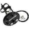 Aeroflow Billet Low Profile Triple 40mm Fuel Pump Hanger - Black